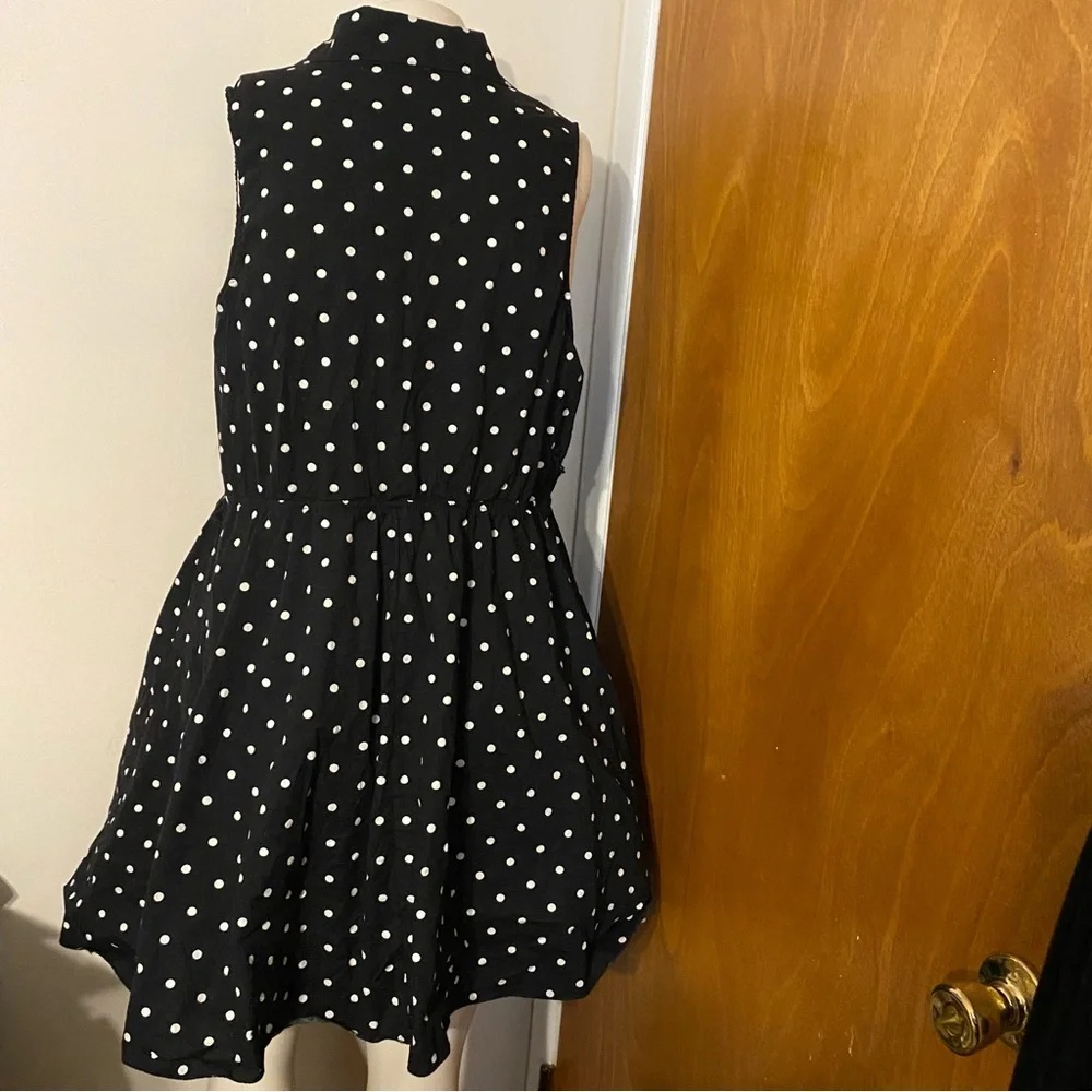 Bailey Blue brand polka dot dress size 2X - Picture 4 of 6